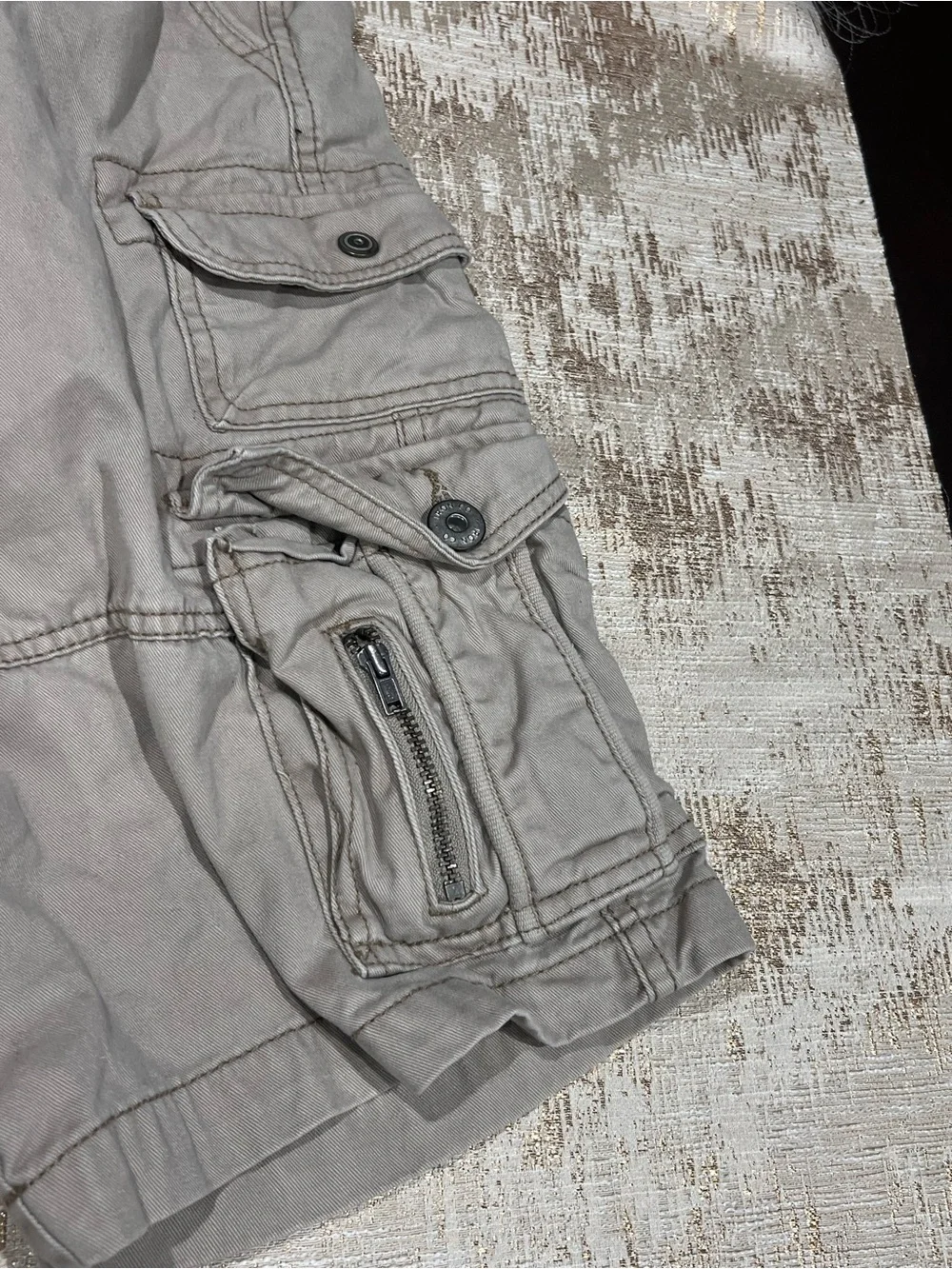 Iron Co.  cotton cargo shorts size 32 #cargo #utility